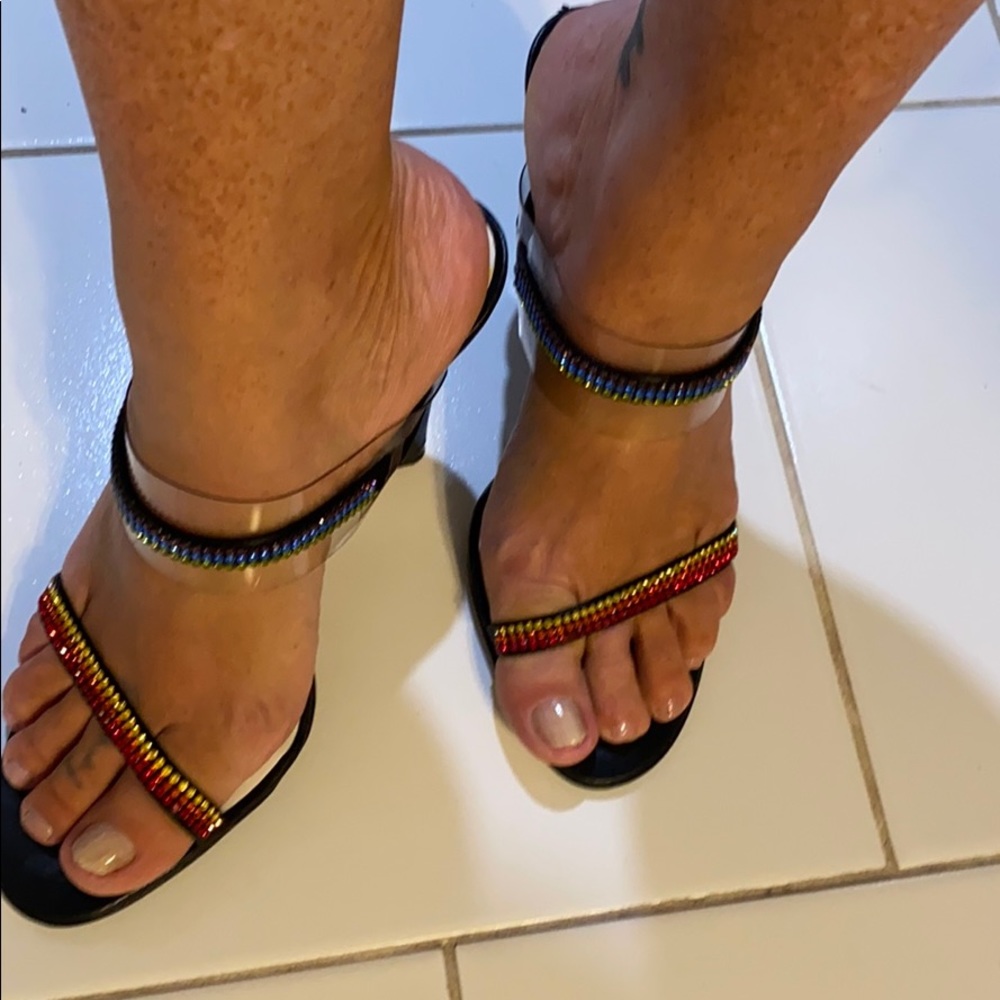 Vintage Pedro Garcia wedge heel ladies size 40
